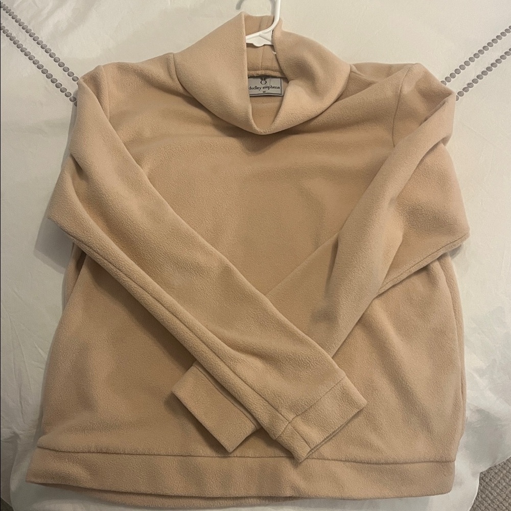 Dudley Stephens Cream Park Slope Turtleneck